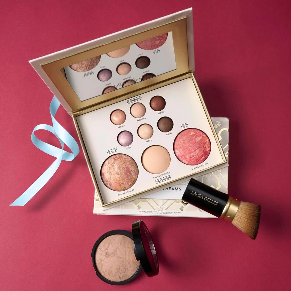 All-in-One Baked Makeup Palette – Tuscan Glow Kit